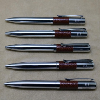 laser logo metal pen